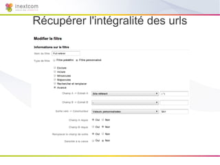 Récupérer l'intégralité des urls
 