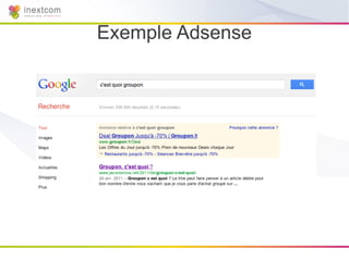 Exemple Adsense
 