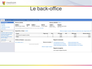 Le back-office
 