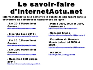 Vous souhaitez un panorama complet sur un événement, en français, utilisable par tous, présenté et mis en perspective par des experts du domaine. 