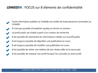 Conference Linkedin, Gilles Payet, 21 janvier 2020