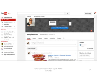 Remy	
  Exelmans	
  Consultant	
  Expert	
  -­‐	
  NEXA	
  -­‐	
  
Juin	
  2015	
  
145	
  
 
