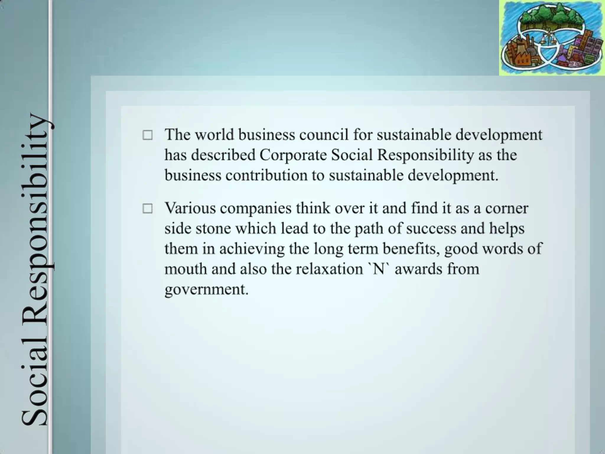 Social Responsibility In 2000, TISCO won National Corporate Governance award, instituted by the union finance ministry and sponsored by the Unit Trust of India (UTI).TISCO FACTORY Jamshedpur