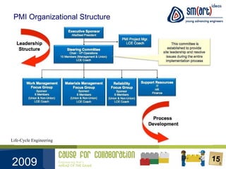 PMI Organizational Structure Life-Cycle Engineering 