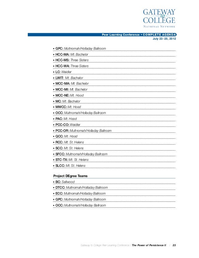 conference program template