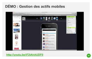 DÉMO : Gestion des actifs mobiles

http://youtu.be/iF2tAhAUDF0

 