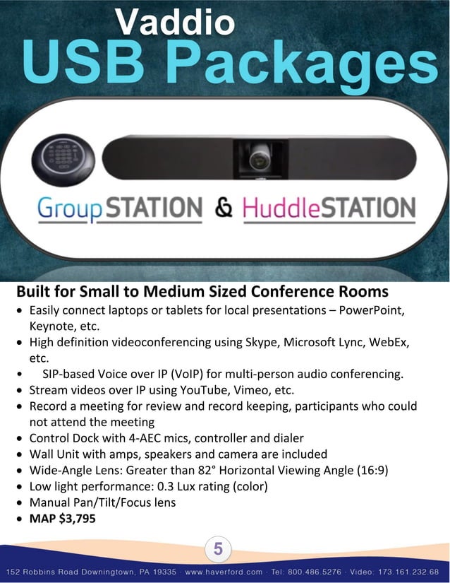 Conference room systems Product Overview | PDF