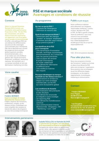 Conférences / Ateliers Inno Pegasi : Catalogue