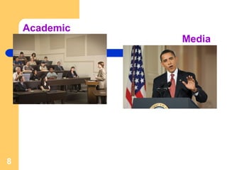 Academic
               Media




8
 