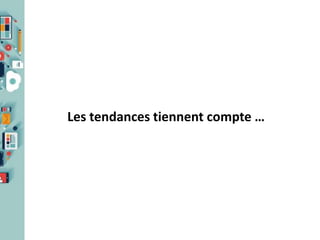 Les tendances tiennent compte …

 