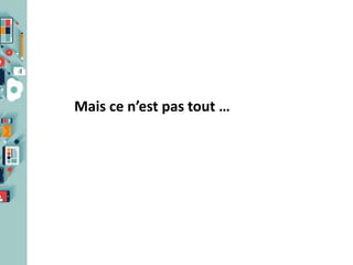 Mais ce n’est pas tout …

 