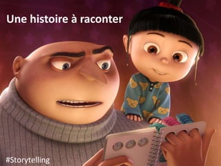 Une histoire à raconter
#Storytelling
 