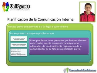 Planificación de la Comunicación Interna