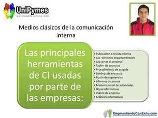 Medios clásicos de la comunicación interna