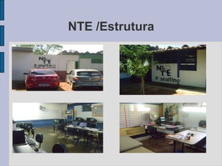 Atribuições do Núcleo de Tecnologia EducacionalCapacitação de professores e gestores por meio de cursos e/ou oficinas para utilização das tecnologias educacionais existentes nas IE e acompanhamento de capacitações de outras instituições como UnB e PUC/RJ.