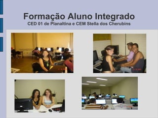 Levantamento e supervisão de equipamentos de tecnologia recebidos pela escola e sua devida utilização, com fins estritamente pedagógicos.Capacitação  NTE para produção de Tecnologias Assistivas - 2008Capacitação  técnica para Português e Matemática em Foco - 2008