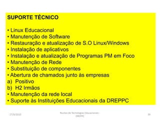 NÚCLEO DE  TECNOLOGIA EDUCACIONAL DO NÚCLEO BANDEIRANTE O NTE do Núcleo Bandeirante tem como objetivo principal contribuir para a melhoria da qualidade de ensino por meio da implementação do uso de tecnologias da informação e comunicação (TIC) nas instituições educacionais. 