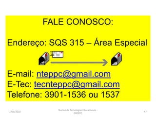 Núcleo de Tecnologia Educacional de Planaltina