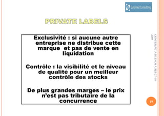 dettaglianti  eliminano intermediari  sostituzione  dei “brands”  di terzi  con proprie marche (“private labels”) . CONFERENCIA BUENOS AIRES 27-10-2009FAST FASHION