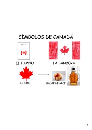 SÍMBOLOS DE CANADÁ




EL HIMNO         LA BANDERA




  EL ARCE   SIROPE DE ARCE




                              3
 