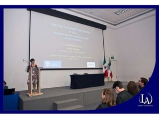 Fotografías de la Conferencia de Chiara Piazzesi