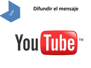 Difundir el mensaje
 