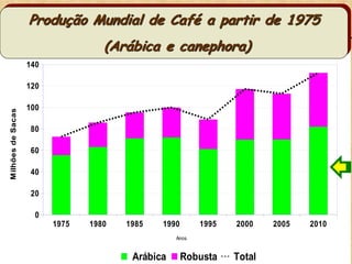 Municípios produtores de café Arábica e Conilon, Espírito Santo, 2006*