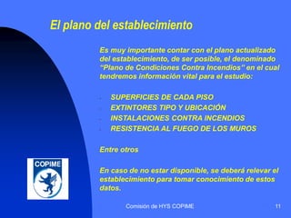 Conferencia COPIME PAUTAS PARA ELABORAR EL ESTUDIO DE CARGA DE FUEGOS ...