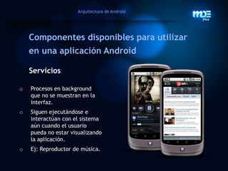 3.0 / 3.1 HoneycombAndroidVersiones del sistemaoperativo4.4 %9.2 %21.2 %64.6 %Fuente: Android Developers (junio 2011)