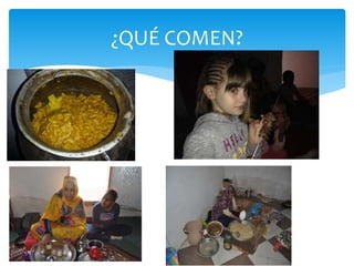 ¿QUÉ COMEN?
 