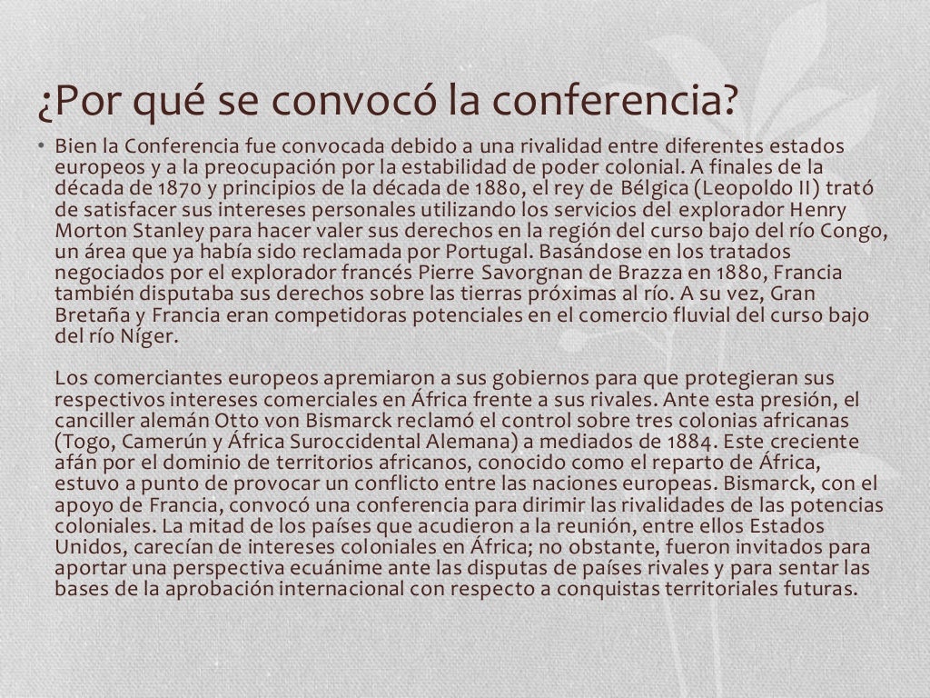 Conferencia de berlín