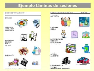 Ejemplo láminas de sesiones
 