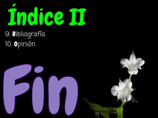 9. Bibliografía
10. Opinión
 