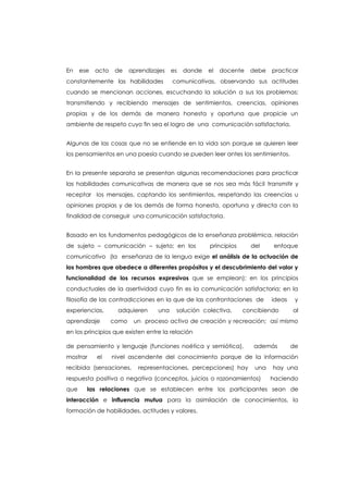 Conferencia de habilidades comunicativas