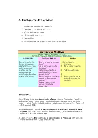 Conferencia de habilidades comunicativas