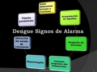Dengue Signos de Alarma
48LUZ M.JORGE (Medico Interno)
 
