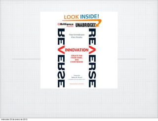 miércoles 23 de enero de 2013
 