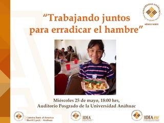 Conferencia Dr. Moez El-Shohdi 