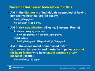 Biomarkers in Heart Failure | PPT