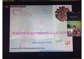 Conferencia feria ciencia