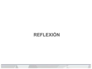 REFLEXIÓN
 