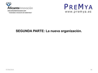 07/06/201013La necesidad del cambio. Elementos que influyen en la gestión de una empresa.07/06/201014La necesidad del cambio.