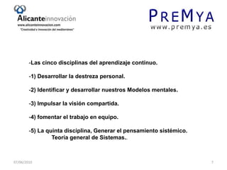 La gestión del cambio. La importancia del líder.07/06/20103