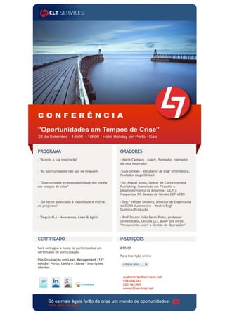 Conferencia Lean Set 2012