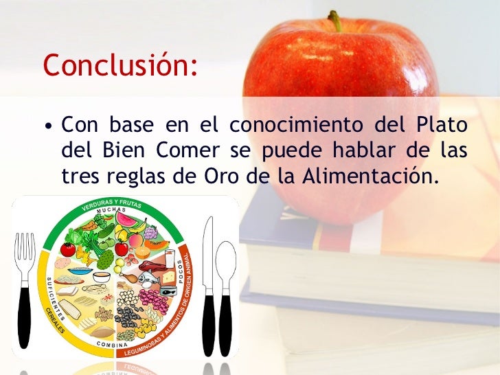 Conclusion Del Plato Del Buen Comer