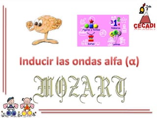 Inducir las ondas alfa (α)