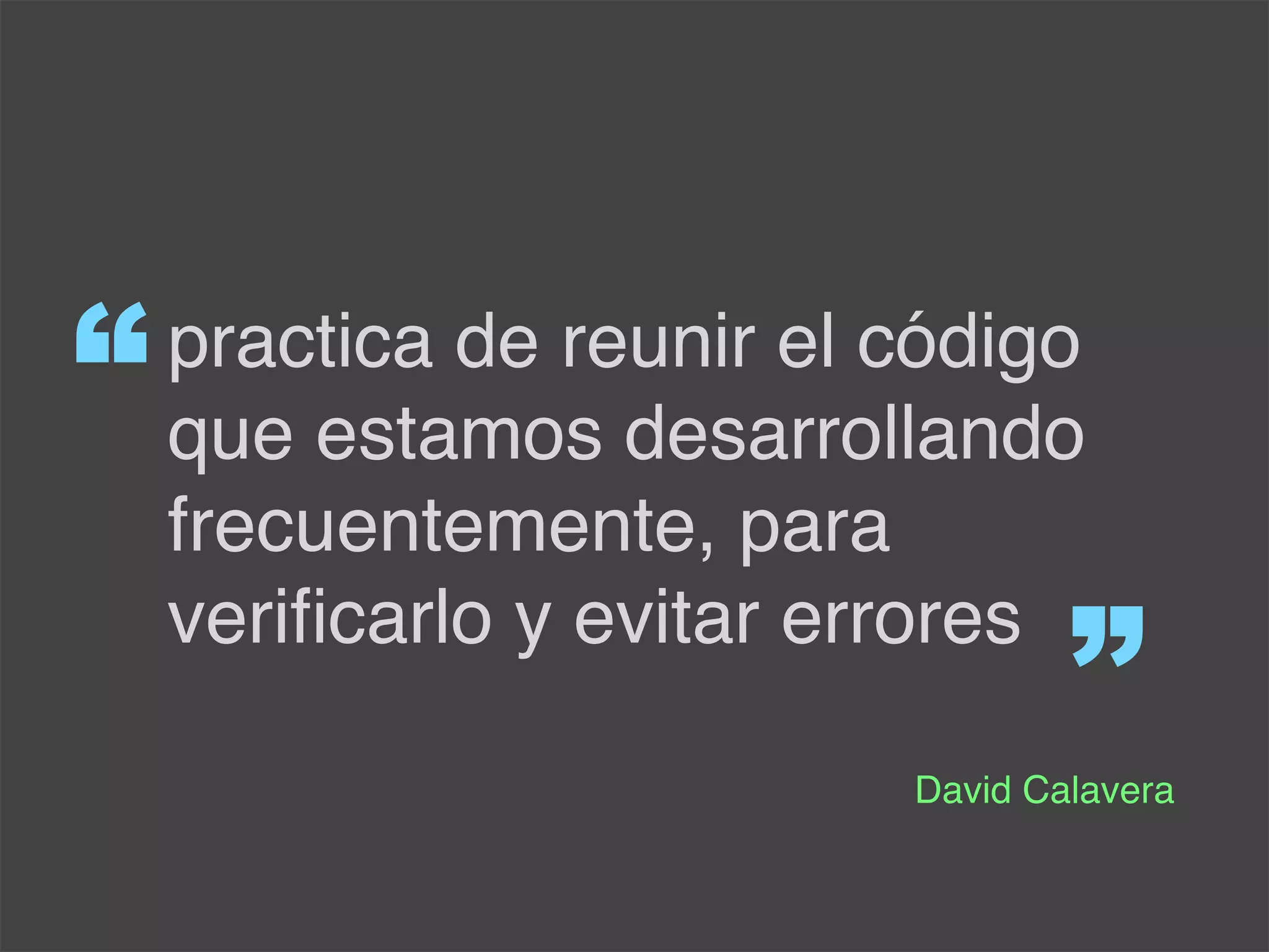 Conferencia Rails: Integracion Continua Y Rails