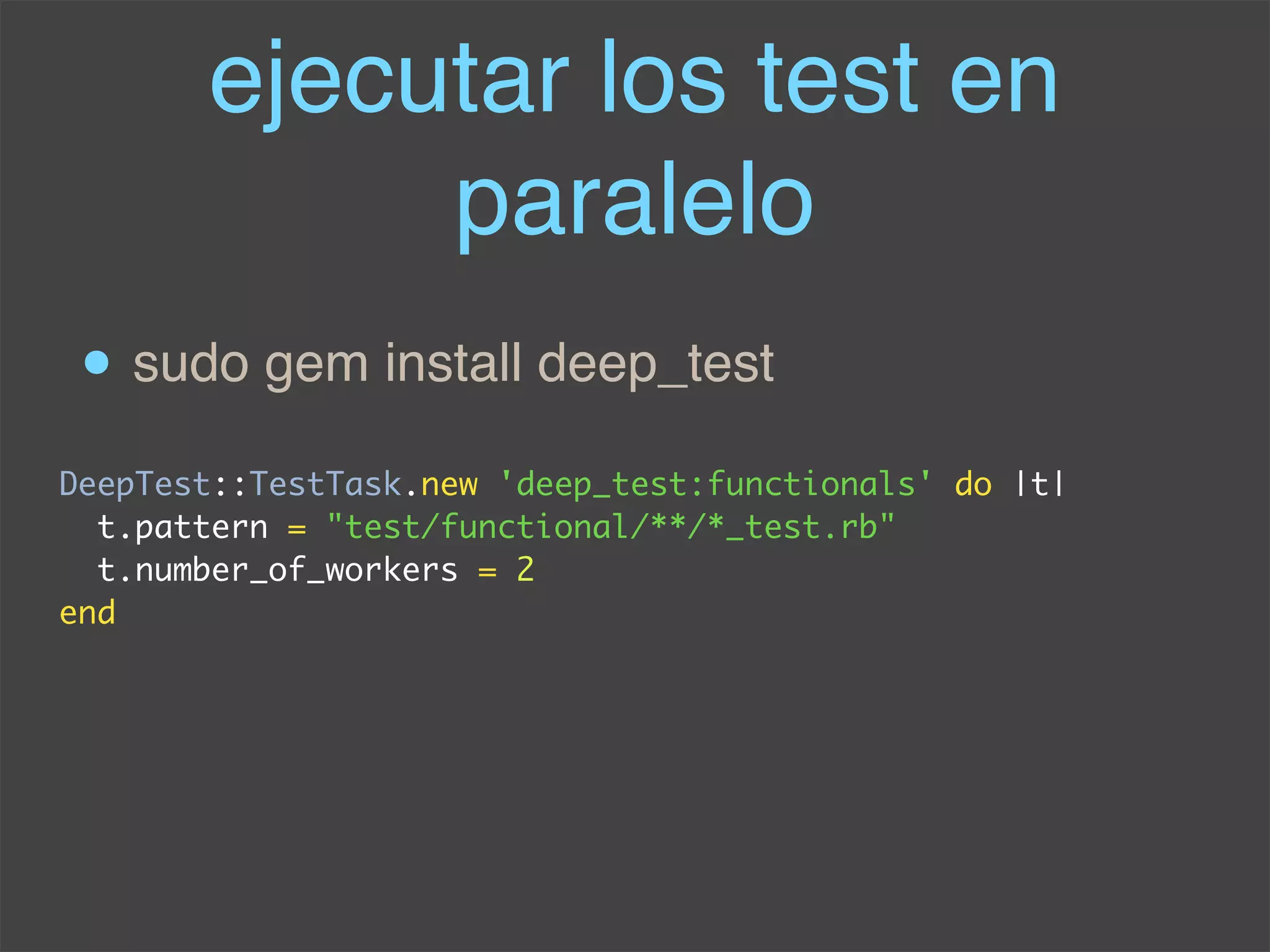 Conferencia Rails: Integracion Continua Y Rails