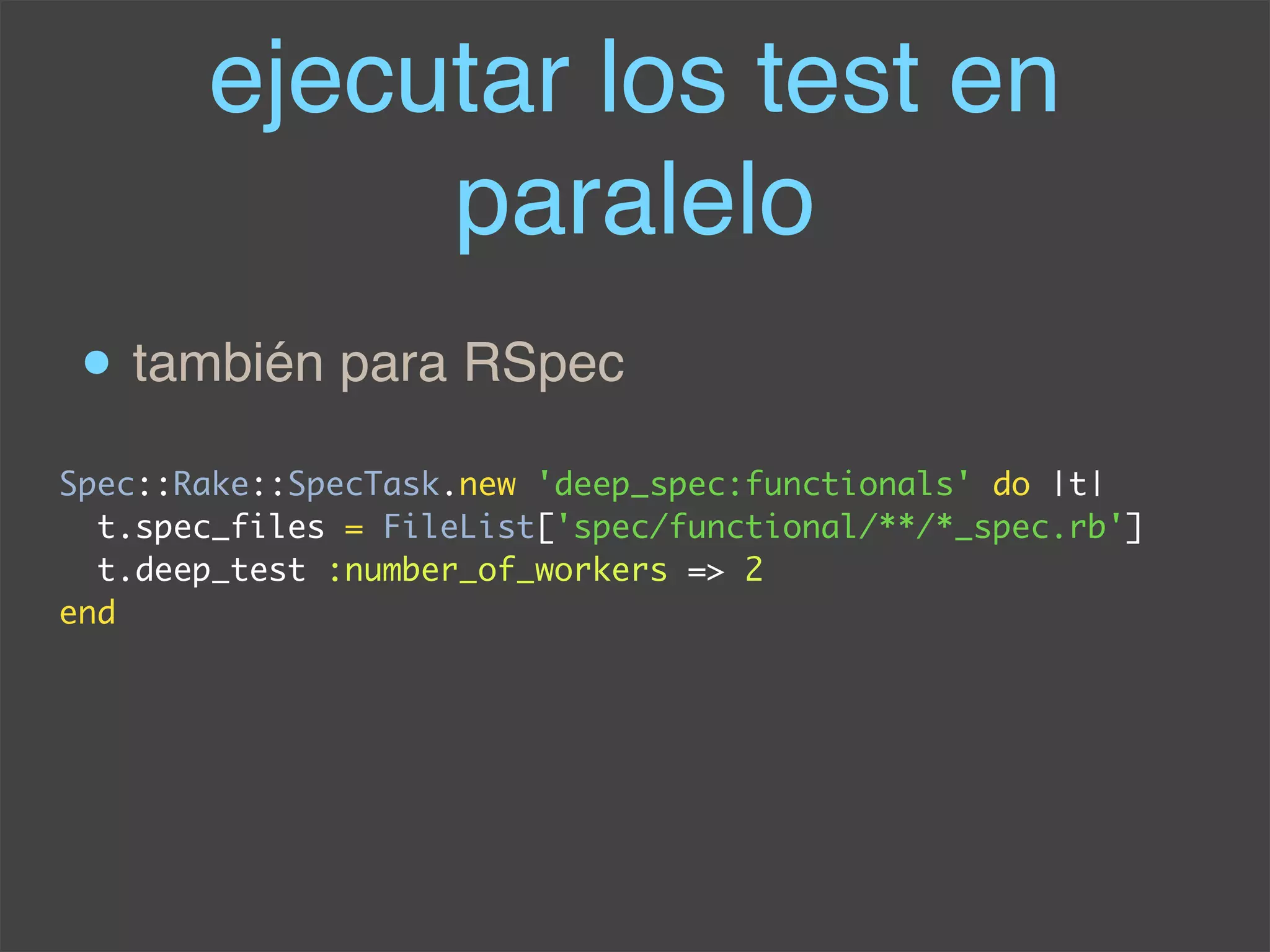 Conferencia Rails: Integracion Continua Y Rails