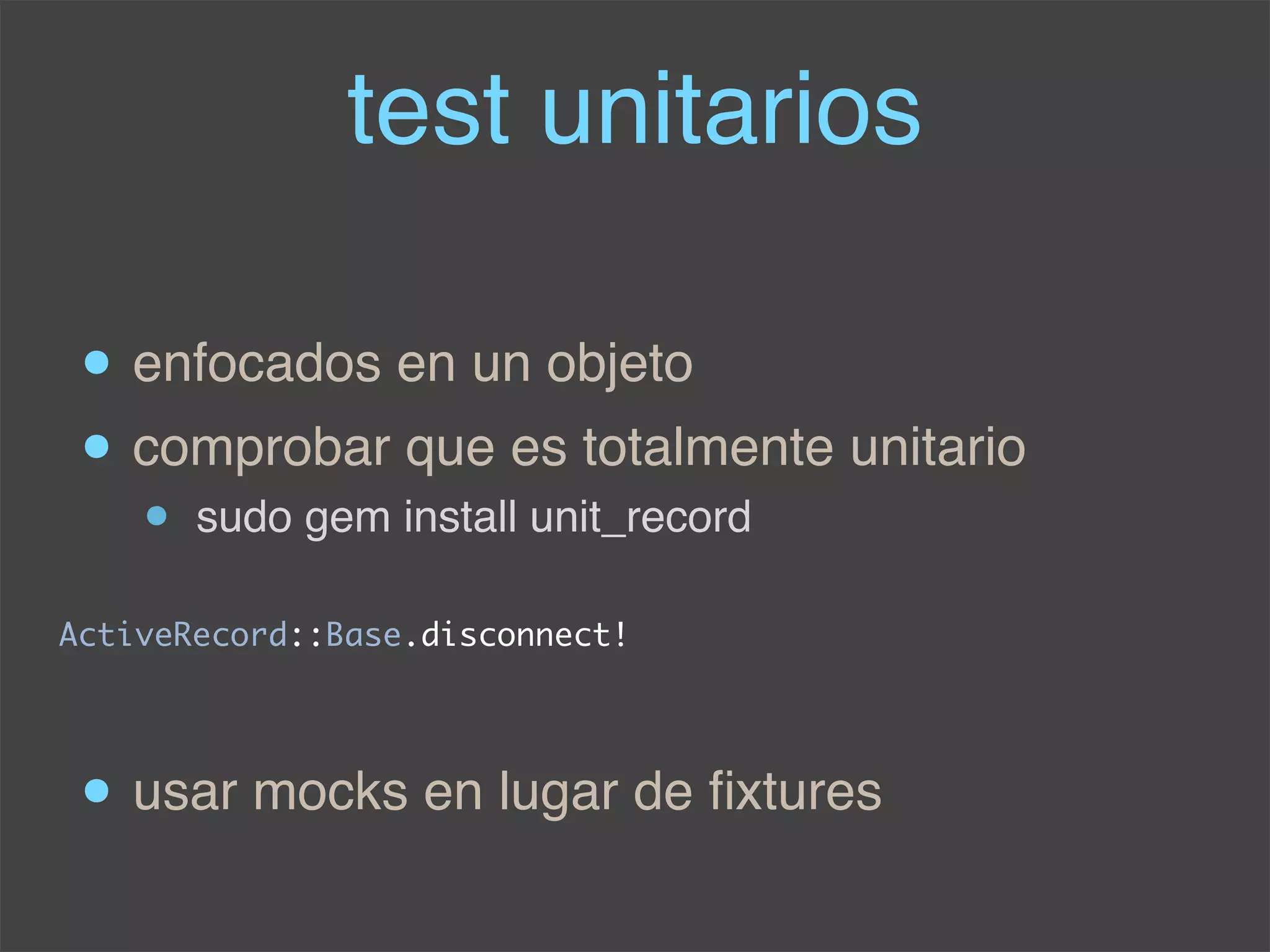 Conferencia Rails: Integracion Continua Y Rails